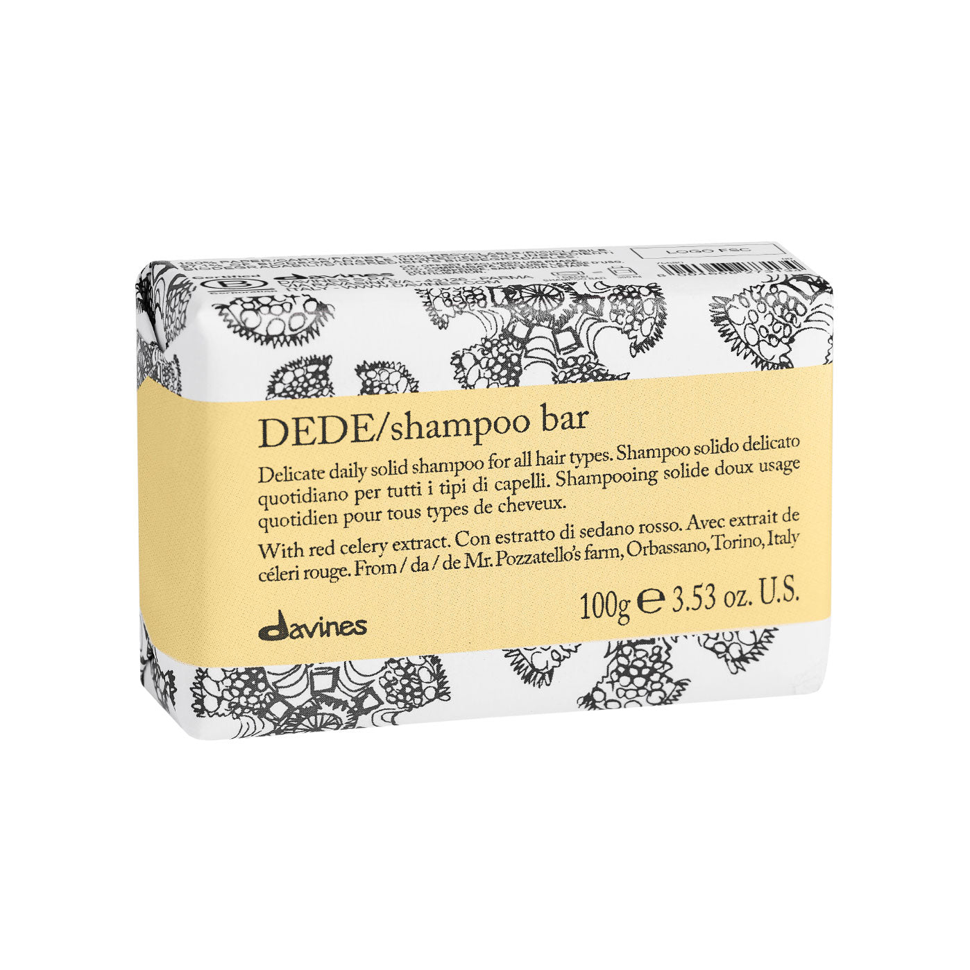 Davines Essential Haircare Dede Shampoo Bar