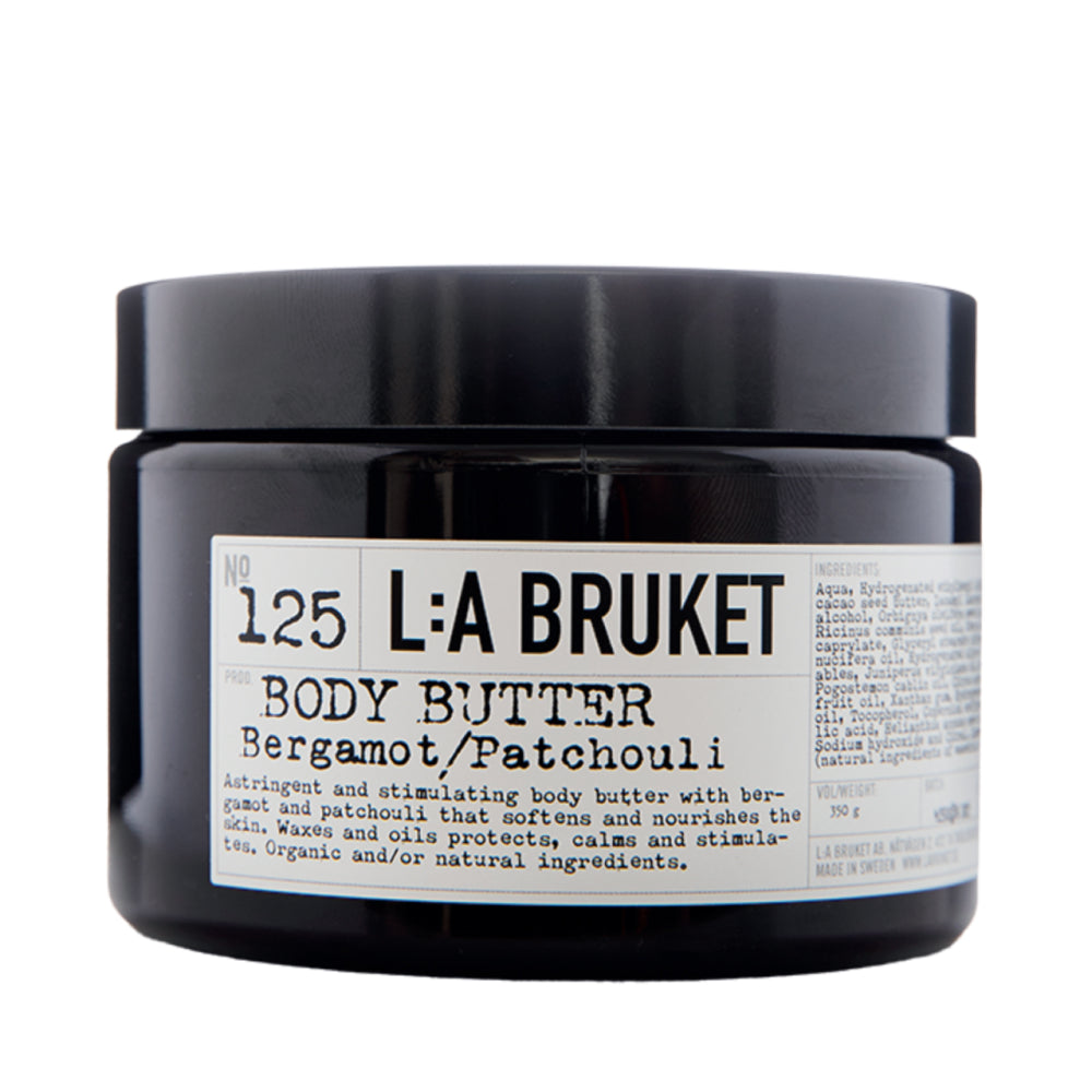 L:A Bruket 125 Body Butter Bergamot/Patchouli