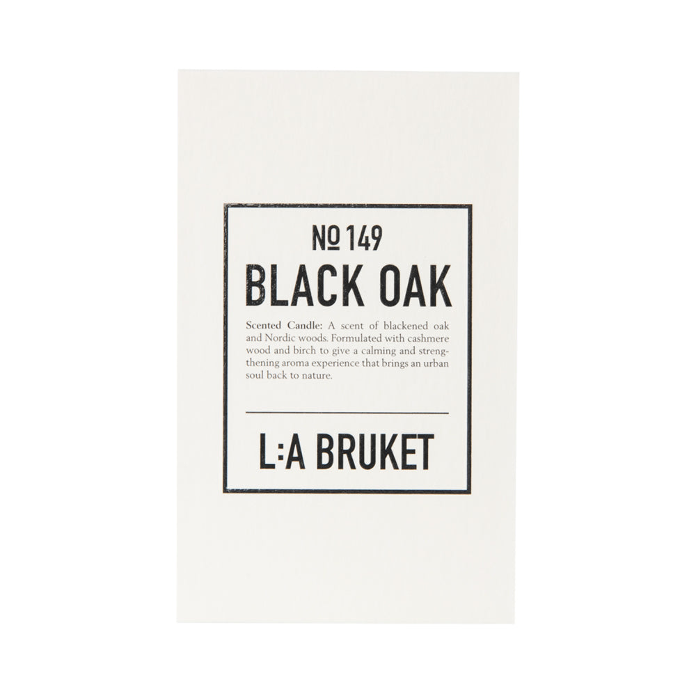 L:A Bruket 149 Scented Candle Black Oak