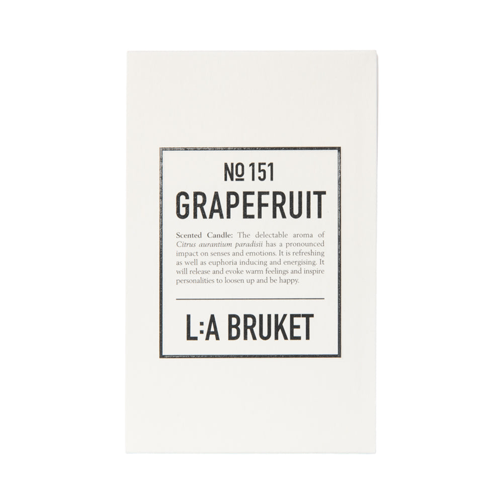 L:A Bruket 151 Scented Candle Grapefruit