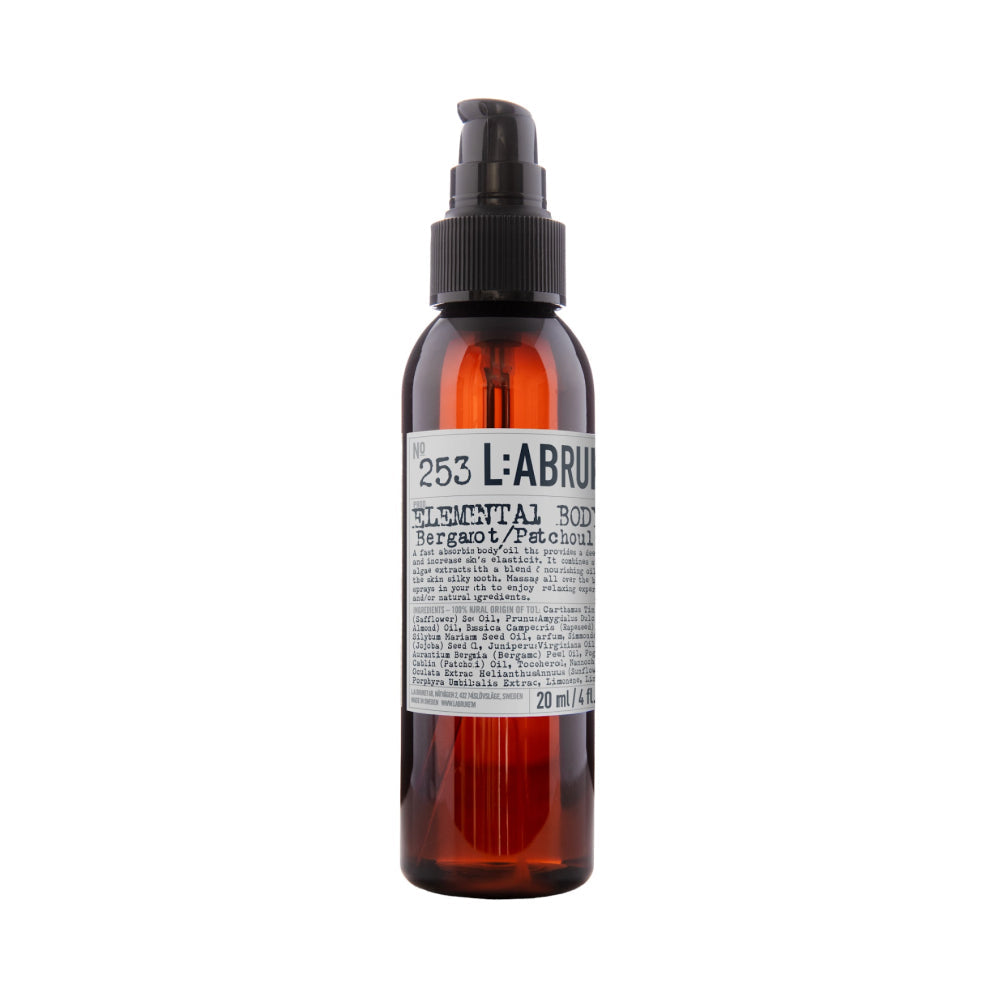 L:A Bruket 253 Elemental Body oil Bergamot/Patchouli