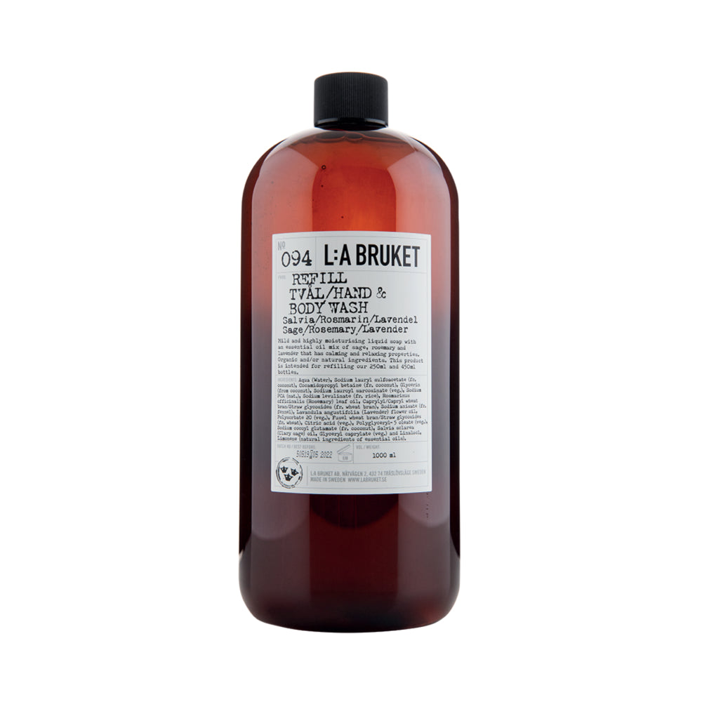 L:A Bruket 094 Hand & Body Wash Sage/Rosemary/Lavender